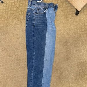 Pacsun two tone jeans